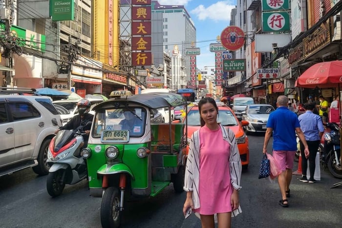 Visite guidée à pied de 2 h dans le quartier chinois de Bangkok