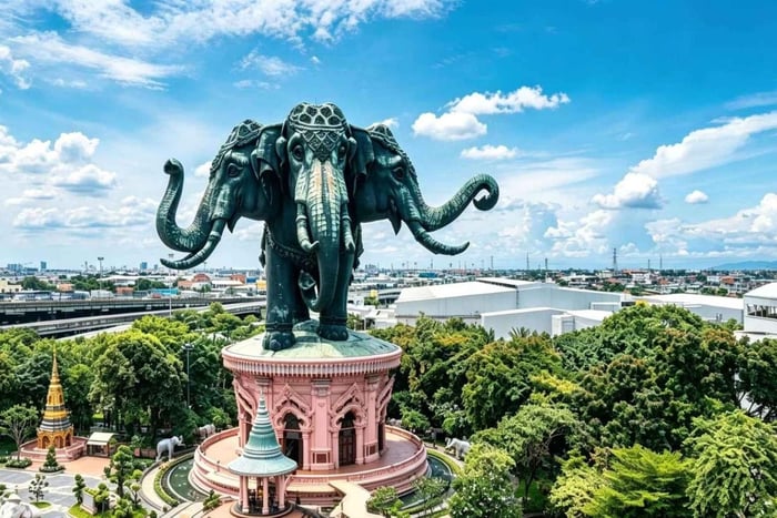 Bangkok : visite privative de la ville antique, du musée d'Erawan et de Bang Pu