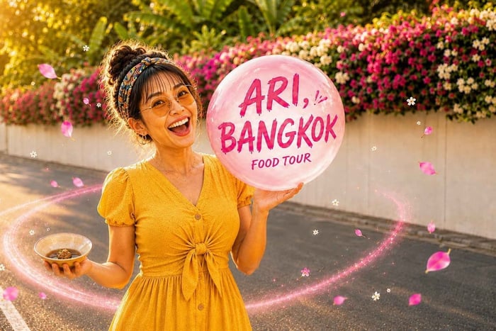 Bangkok : visite culinaire d'Ari en soirée avec guide de la région