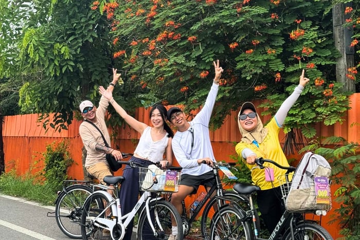 fietstour met gids door de groene long van Bang Kachao