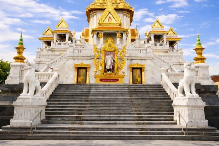 Bangkok: 2 Temple Tour (Golden Buddha + Marble Temple)