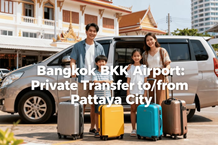 Bangkok BKK Airport: Private Transfer to/from Pattaya City