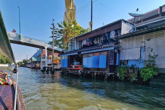 Tour en barco con paradas libres por los canales de Bangkok