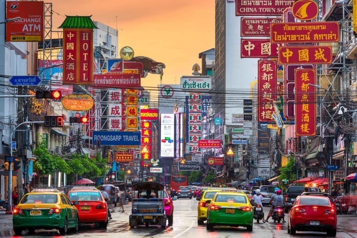 Bangkok: excursão a pé guiada pela Chinatown e pela arte de rua da Taladnoi Street