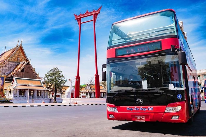 Bangkok: Hop-On Hop-Off-buss med 24, 48 eller 72 timers gyldighetstid