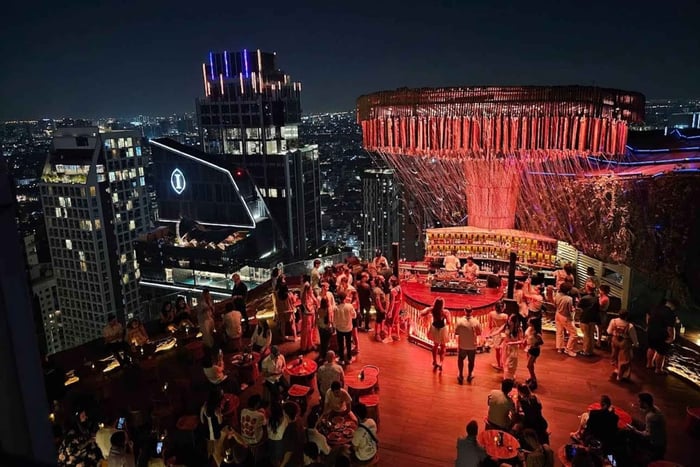Bangkok Luxury Rooftop Bar & Bowling Experience