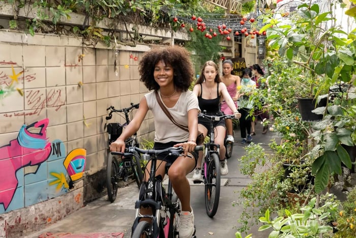 Bangkok: Verborgen fiets- en eetervaring