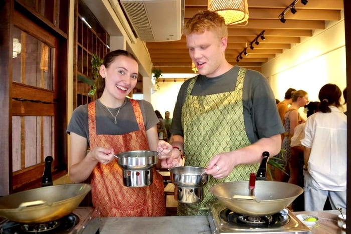 Bangkok : Cours de cuisine thaïlandaise avec 4 plats et boisson thaïlandaise