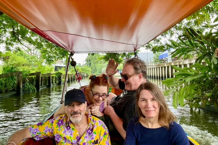 Bangkok : tour en bateau sur les canaux de Thonburi avec 3 arrêts