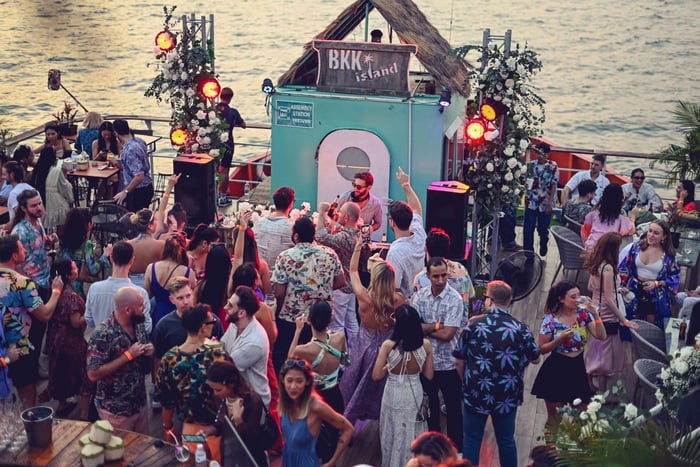 De beste partyboot van Bangkok