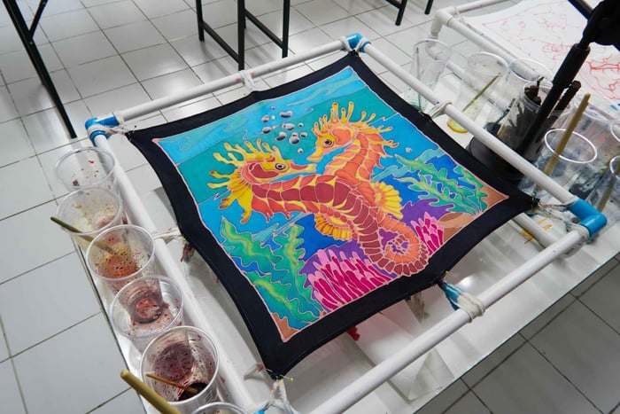 Batik Painting Workshop. Make Your Own Scarf Design