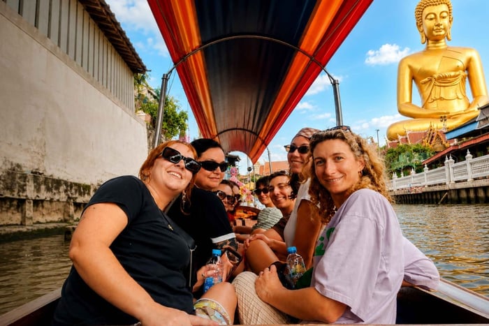 Excursion sur les canaux du Grand Bouddha : sortie en bateau privée à Bangkok avec un guide local