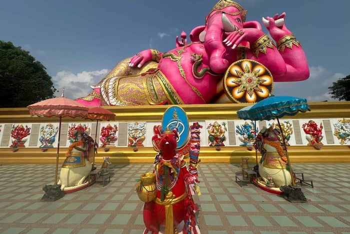 Grootste Ganesha, Roze Ganesha, Wat Paknam: culturele dagtour
