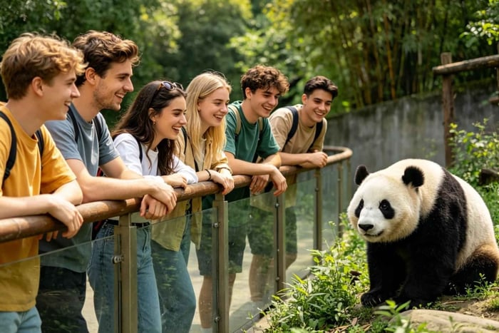 Chengdu Private Transfer to Panda Base/Dujiangyan/Sanxingdui