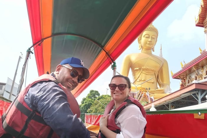 Grand Palace, Wat Pho, Wat Arun, Lunch & Canal Boat Ride