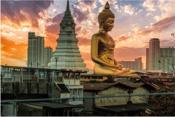 Bangkok : visite des canaux cachés, Kudeejeen et Wat Pak Nam Phasi