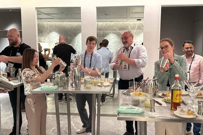 Bangkok : atelier interactif de préparation de cocktails avec un barman