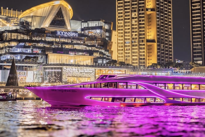 Bangkok : croisière Opulence avec buffet de fruits de mer et musique