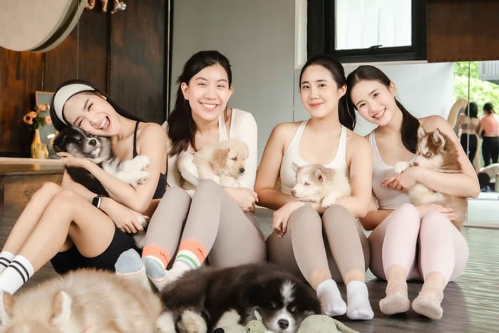 Puppy Yoga-therapie / Sound Healing
