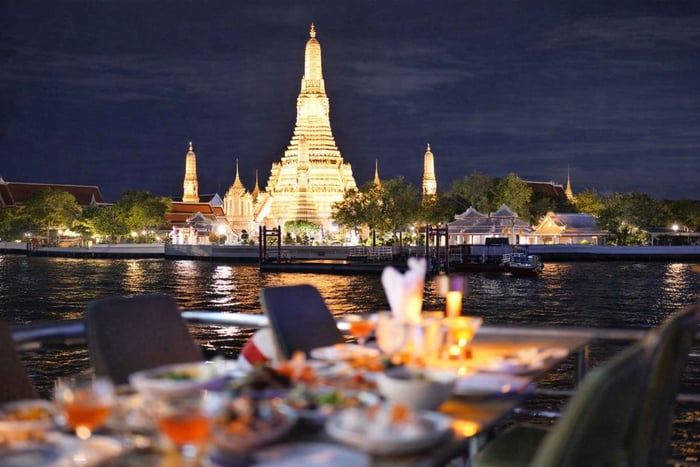 Bangkok : River Star Princess – dîner sous les lumières de la ville