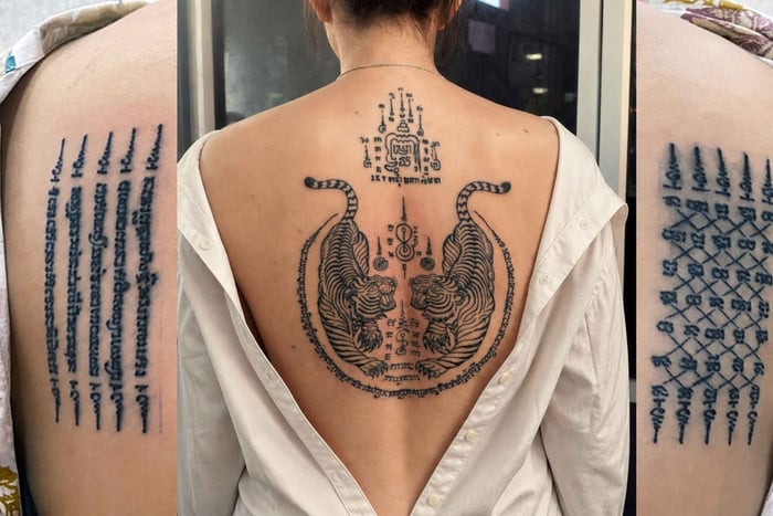 Sak Yant Tattoo Guide & Golden Face Blessing: Wat Bang Phra