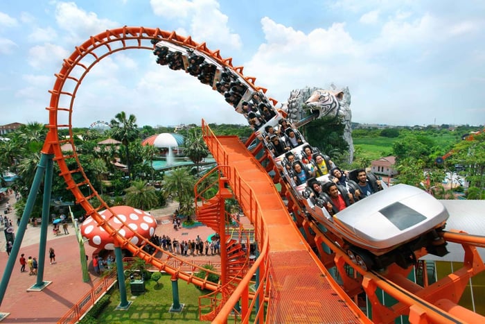 Siam Amazing Park: Vannparkbillett og lunsjbuffé
