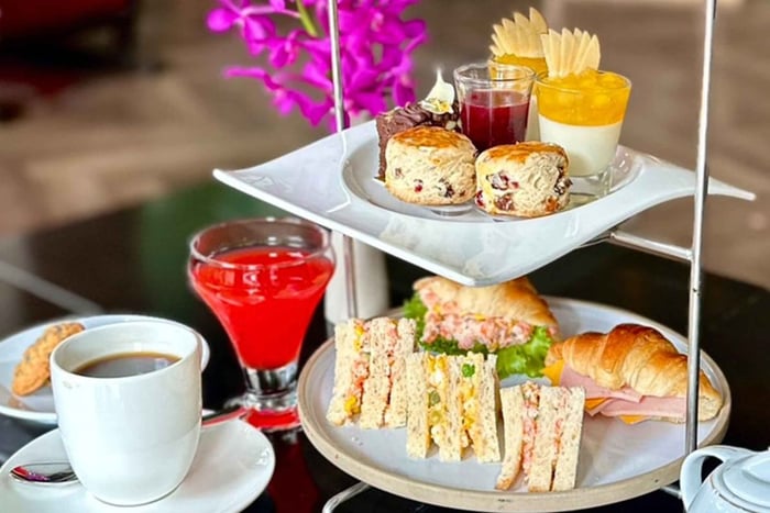 set para 2 personas para una escapada al mediodía con té de la tarde prémium