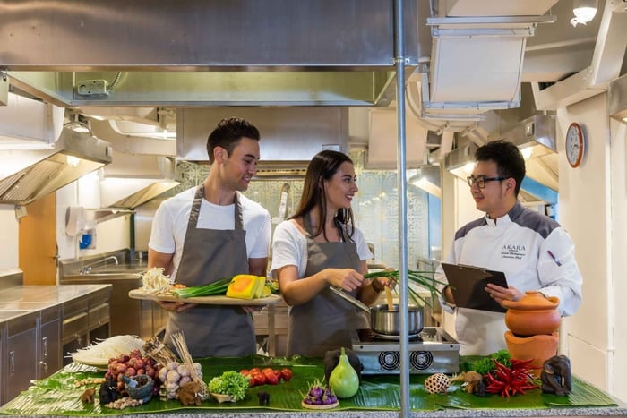 workshop Thais koken bij Roschas Culinary School