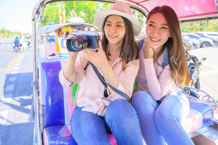 Tuk-Tuk Stads Sightseeing Tour