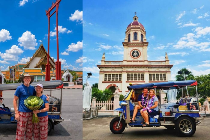 TukTuk city temples and historical places tour.