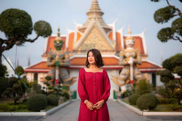 sesión de fotos privada en Wat Arun + opción de vídeo