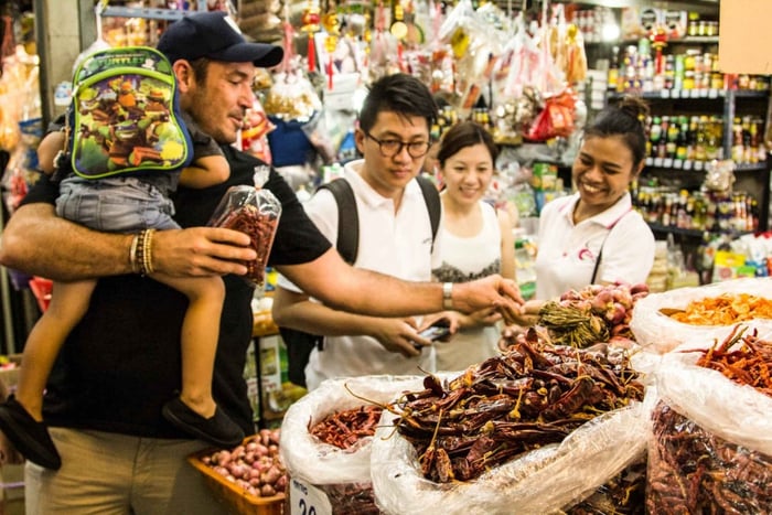 aula de culinária tailandesa e excursão ao mercado Onnuch