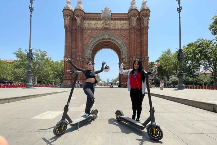 Barcelona: 2 tunnin e-skootterikierros