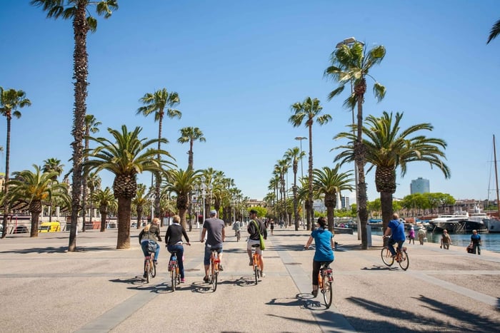 Barcelona 3-Hour Bike Tour – The Highlights