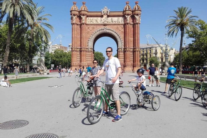 Barcelona: Bike Tour for Families