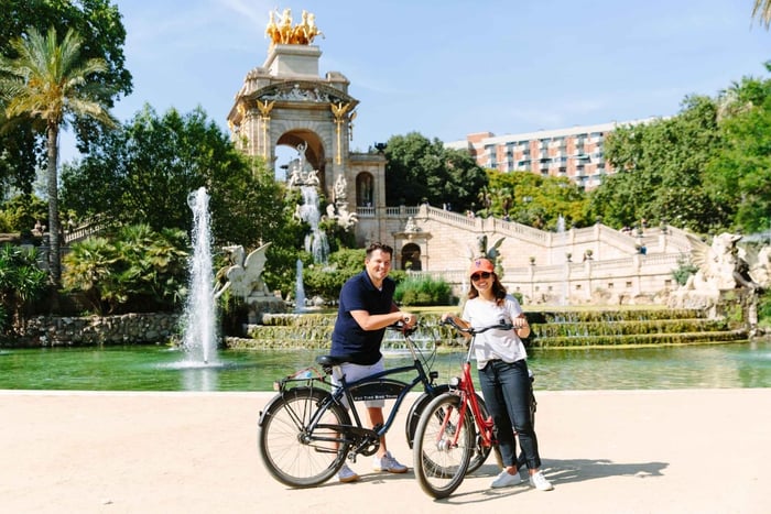 Uthyrning av elcyklar i Barcelona