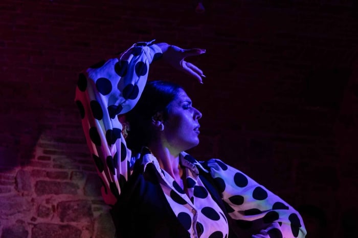 Barcelona: intiimi flamencoesitys Las Brujas -klubilla