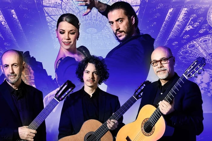 Barcelona: Gitarrentrio & Flamenco-Tanz im Palau de la Música