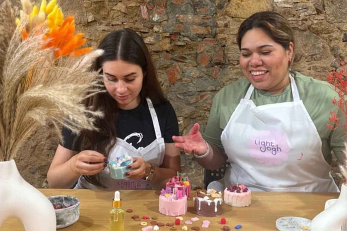Barcelona: Taller de velas Light Gogh