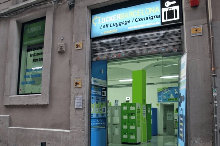 Barcelona: Locker Rental