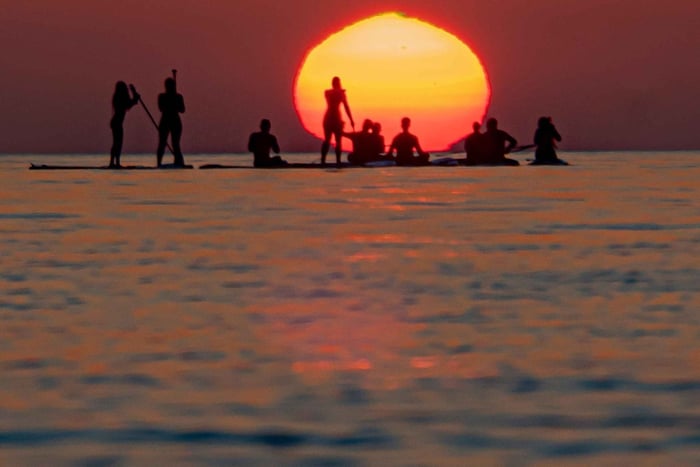 BARCELONA PADDLE SURF SUNRISE+BREAKFAST+PHOTOSVIDEOS4K+GUIDE