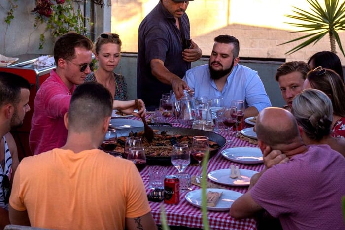 Barcelona: Rooftop Paella Cooking Masterclass