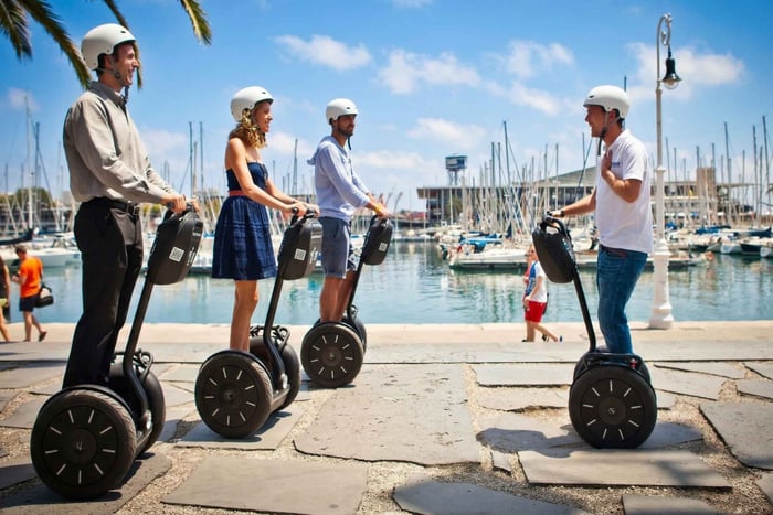 Segwaytour door Barcelona