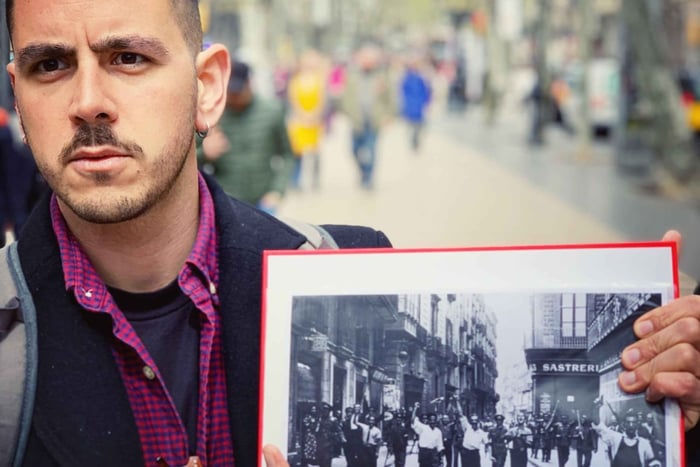 Barcelona: Tour a pie histórico de la Guerra Civil Española