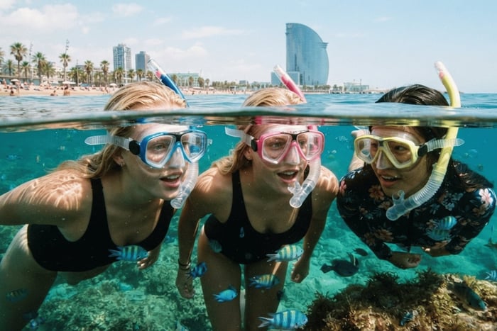 Ekosnorklaussafari ja merieläinten tutkimisen elämys