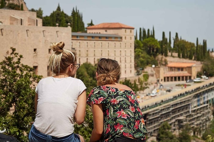Fra Barcelona: Montserrat dagsudflugt med valgfrie billetter