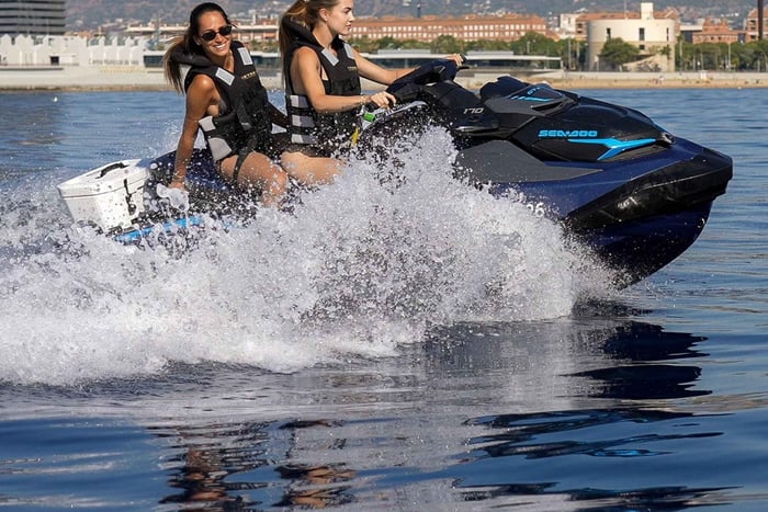 Golden Hour 170 HP Jet Ski with Snacks, Mocktail & Bluetooth Music