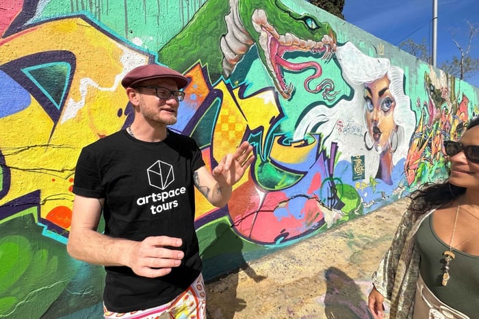Insider Street Art Tour med eksklusivt atelierbesøg