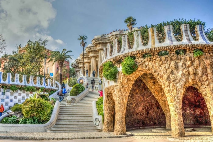 Visita guiada ao Parque Güell