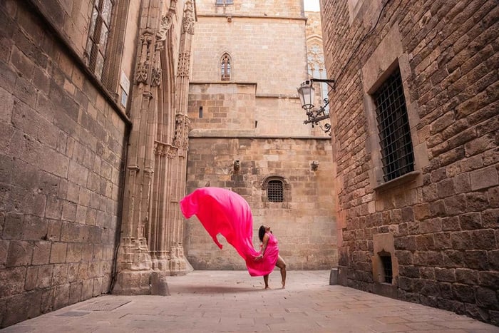✅ Private Flying Dress Photoshoot